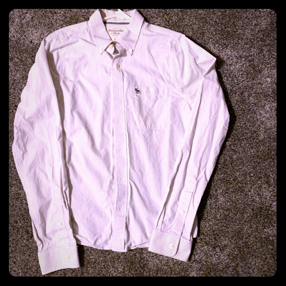 Abercrombie button down - large